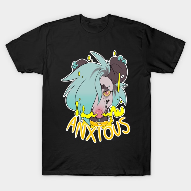 Anxious T-Shirt by CorelleVairel